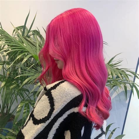 Hot Pink Hair Color