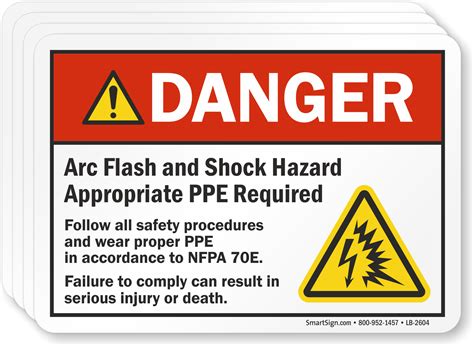 Ansi Safety Labels Caution Danger And Warning