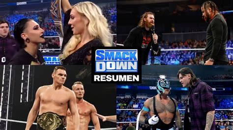 Smackdown 24 de Febrero 2023 Resumen WWE en español YouTube