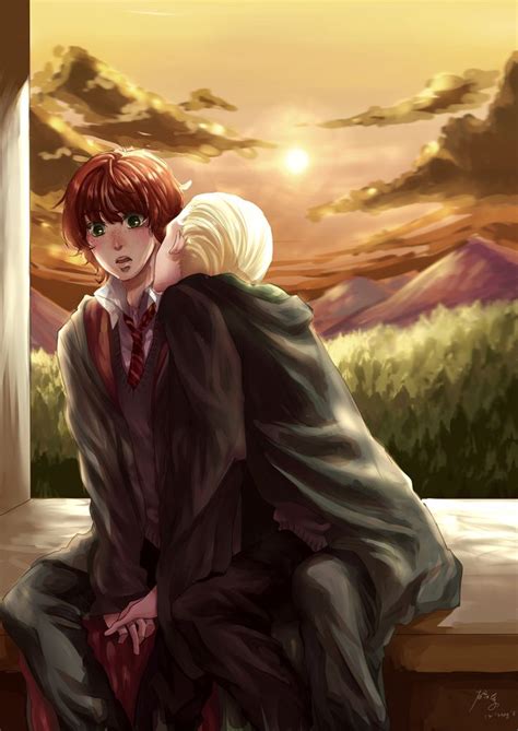 Ron X Draco Harry Potter Criaturas Harry Potter Anime Draco Harry Potter