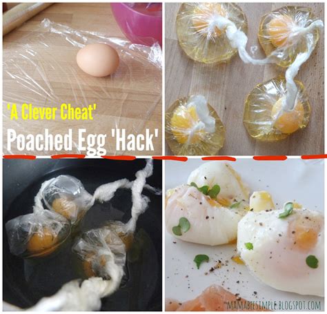 Mama Bee Simple Poached Egg Hack