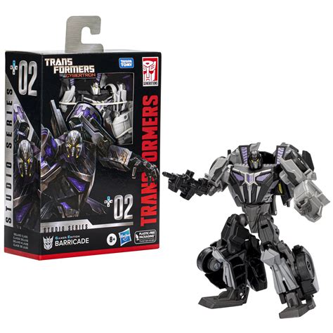 Transformers Studio Series Deluxe Gamer Edition Barricade 45” Action