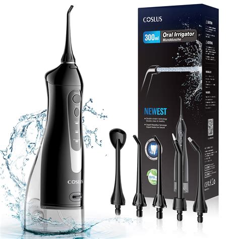 Coslus Water Dental Flosser Teeth Pick Portable Cordless Oral