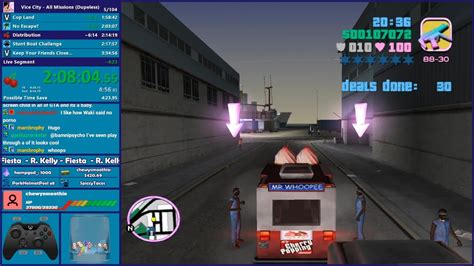 Gta Vice City All Missions Speedrun Hugo One Twitch Stream