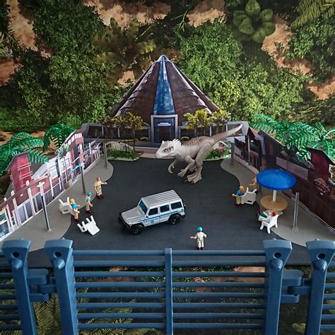 Mattel Matchbox Jurassic World Custom Main Street And Innova Flickr