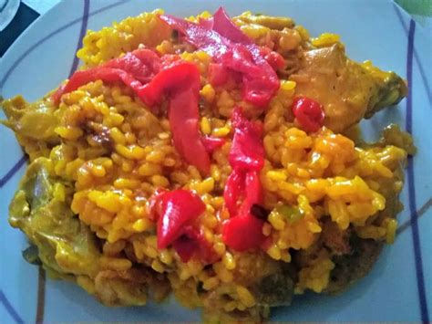 Arroz Con Pollo Receta Tradicional Muy Fácil Pan Y Cebolla