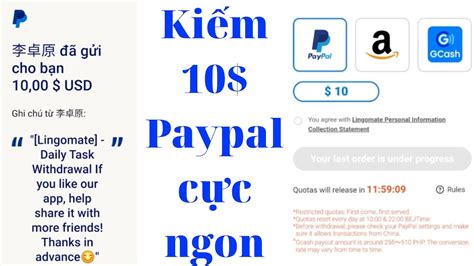 Kiếm 10 Paypal uy tín cực dể chỉ cần học Tiếng Trung Quốc làm nhiệm