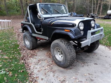 1977 Jeep Cj5 Fiberglass Body Lift Kit Amc 360 V8 Full Roll Cage