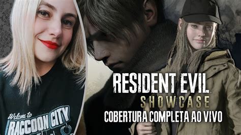 AO VIVO Resident Evil SHOWCASE Novidades De RESIDENT EVIL 4 REMAKE E