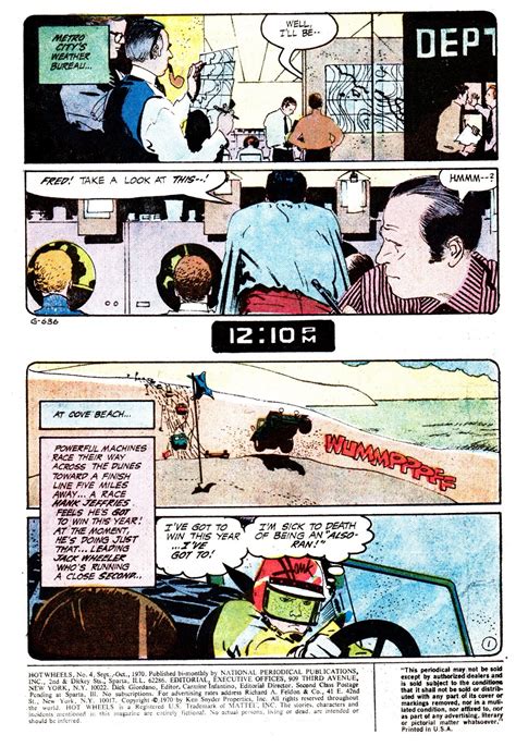 Read Online Hot Wheels Comic Issue