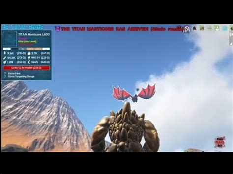 Mega Boss Killer Ancient Rock Golem Prime Ark Dox Dino Overhoul Mod