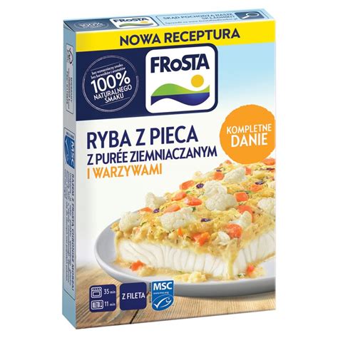 FRoSTA Ryba z pieca z purée ziemniaczanym i warzywami 375 g Torimpex