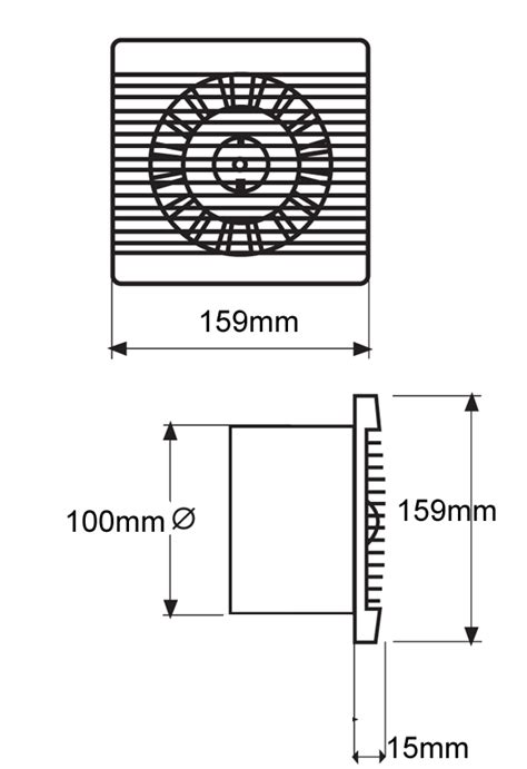 What Is Standard Size For Bathroom Exhaust Fan - Artcomcrea