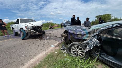 Cinco Heridos Deja Choque Entre Camioneta Y Automóvil En Escuinapa Noticias Digitales Sinaloa