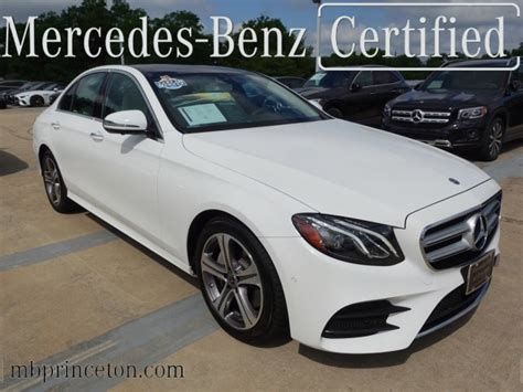 Certified Pre Owned 2020 Mercedes Benz E Class E 350 4matic® 4dr Car In Lawrenceville 15617u