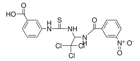 3 3 2 2 2 TRICHLORO 1 3 NITRO BENZOYLAMINO ETHYL THIOUREIDO