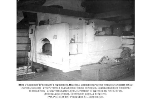 Названия элементов русской печи, принадлежности