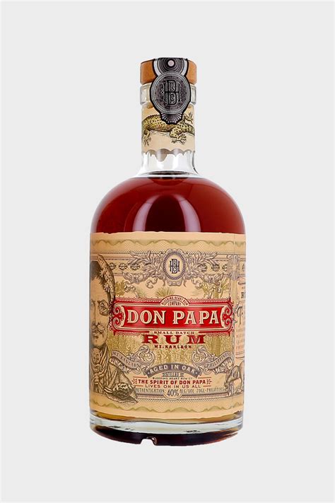 Don Papa Rhum Classic Ans Flora Fauna Canister Rhum Vieux Des