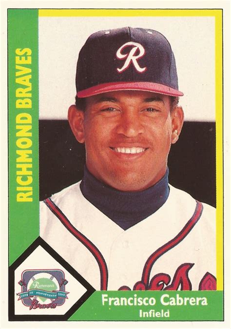 The Greatest 21 Days Francisco Cabrera Braves Hero 289