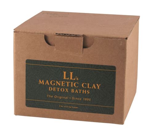 Ll Magnetic Clay Detox Bath 25kg Mercury Pure Nature Life