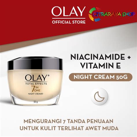 Olay Total Effects 7 In One Night Cream Night Cream 50g Shopee Philippines