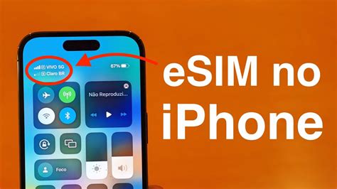 Esim No Iphone Como Ativar E Funcionamento No Iphone Youtube