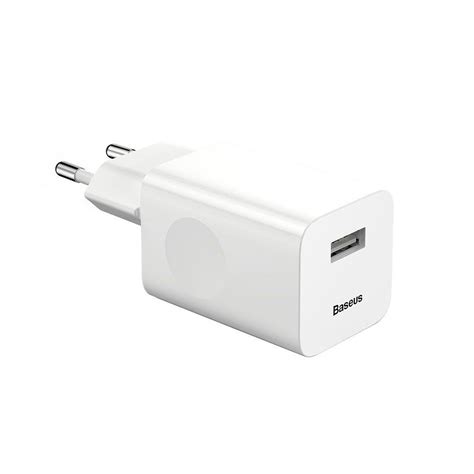 Купить зарядное устройство Baseus Charging Quick Charger White (CCALL ...
