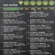 Menu Of La Pino Z Pizza Ellis Bridge Ahmedabad October 2024