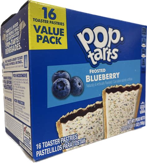 Pop Tarts Frosted Blueberry 12ct 16ct 3822257 1188 Mailbox