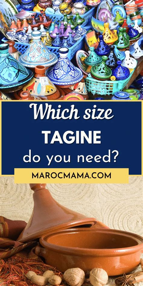 Moroccan Tagines: Which Size to Buy? - MarocMama