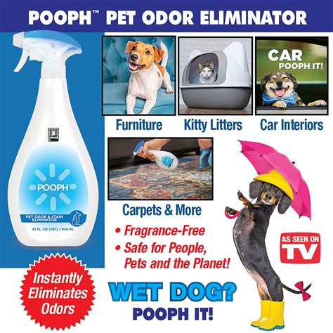 POOPH Pet Odor Eliminator Spray - 32 oz. | Collections Etc.