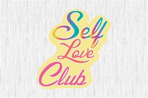 Self Love Club Retro Svg Design Graphic By Mightypejes · Creative Fabrica