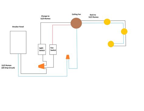Ceiling Fan Wiring Circuit Diagram | Shelly Lighting