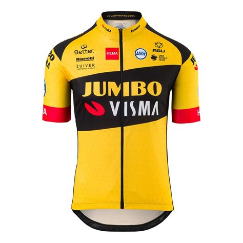 Maillot Team Jumbo Visma Replica Manche Courte Deporvillage