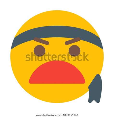 Karate Fight Emoji Stock Vector (Royalty Free) 1093955366 | Shutterstock