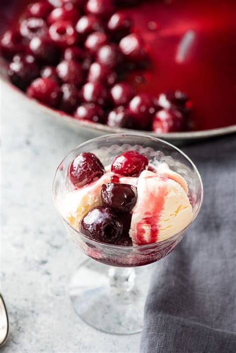 Classic Cherries Jubilee Recipe - Boulder Locavore