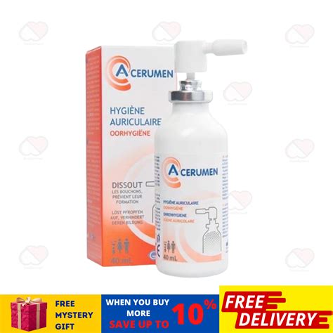 A-Cerumen Ear Hygiene Spray 40ml From Botanical Origin FREE SHIPPING ...