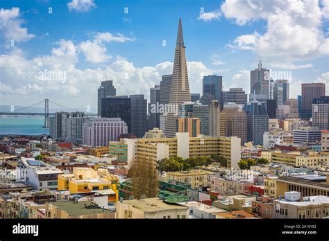 San Francisco California Usa Skyline In The Daytime Stock Photo Alamy