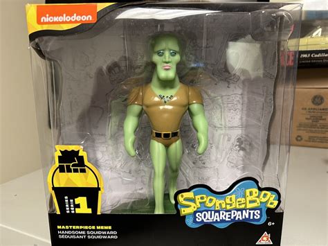 Spongebob Squarepants Masterpiece Meme Handsome Squidward 8 Figure Series 1 New Cedea Seafood