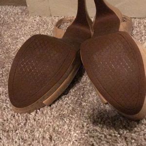 Jessica Simpson Shoes Jessica Simpson Nude Open Toed Sling Backs