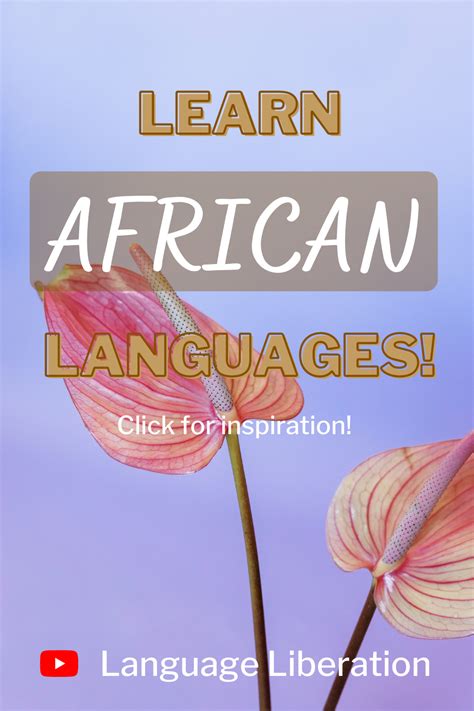 Learn African Languages! | Learn a new language, Learning process, Language