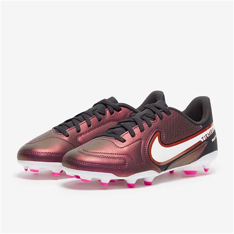 Nike Tiempo Legend Ix Club Fg Mg Para Ni Os Morado Espacio Blanco