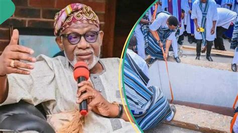 Breaking Former Ondo Governor Rotimi Akeredolu Laid To Rest In Owo