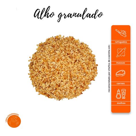 Comprar Alho Granulado Pote Dosador 70g De R 10 61 A R 42 46