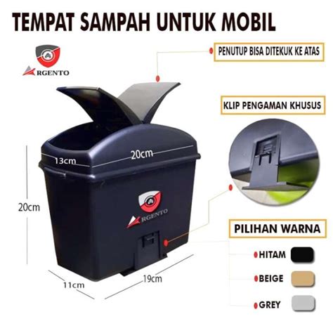 Jual Jual Tempat Sampah Mobil Tong Sampah Universal By Tdc Variasi