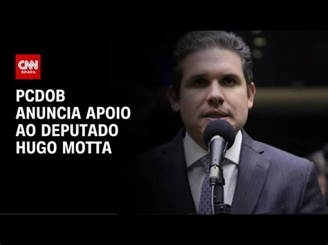 PCdoB declara apoio a Hugo Motta na disputa pela presidência da Câmara