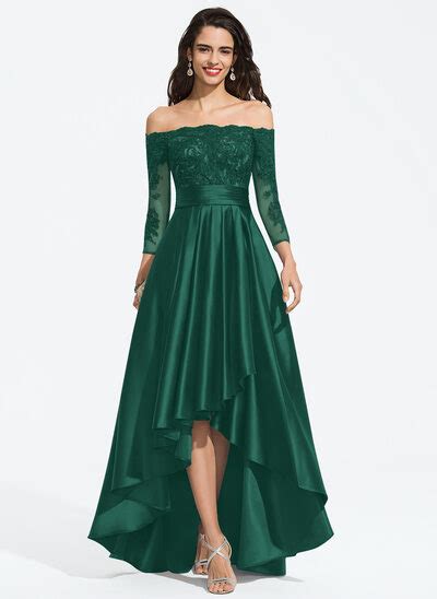 Dark Green 3 4 Sleeves Prom Dresses JJ S House