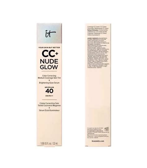 Your Skin But Better Cc Cream Nude Glow Spf Cc Cr Me Correctrice Illuminatrice It Cosmetics