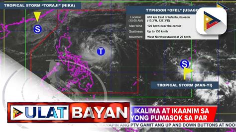 Bagyong OfelPH Inaasahang Magla Landfall Sa Eastern Coast Ng Isabela