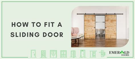 Sliding Door Installation - How to Fit a Sliding Door in 6 Easy Steps – Emerald Doors